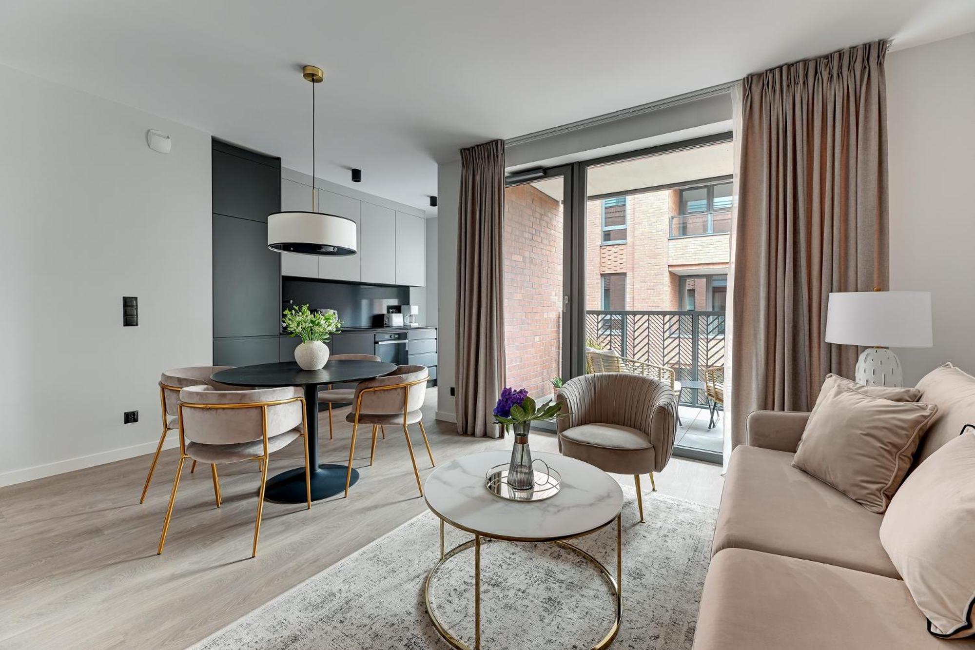 Scala City Center Magic Apartments With Parking By Lion Apartments Gdańsk Exterior foto